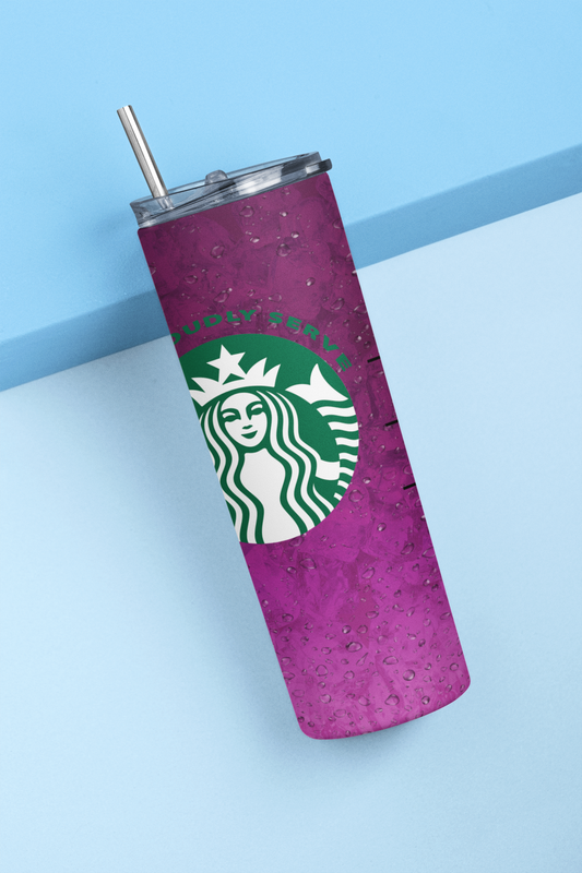 Starbucks Pink Fade